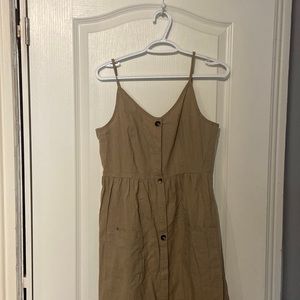 pocket midi dress